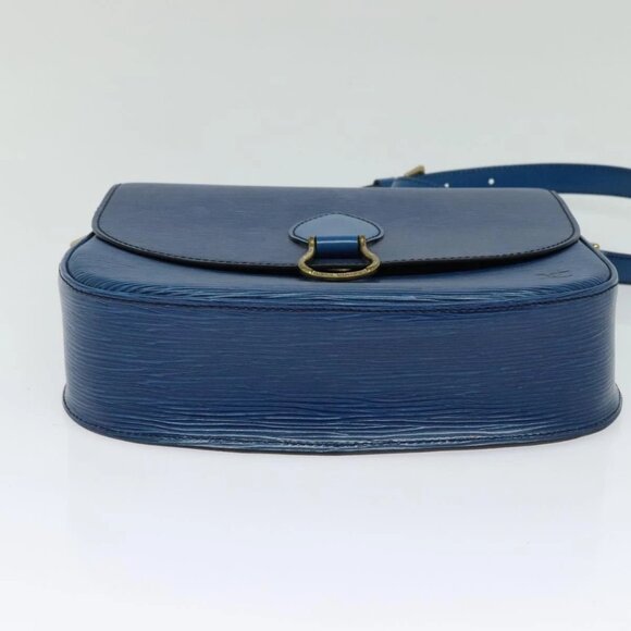 LOUIS VUITTON Epi Saint Cloud GM Shoulder Bag Toledo Blue - Picture 9 of 16